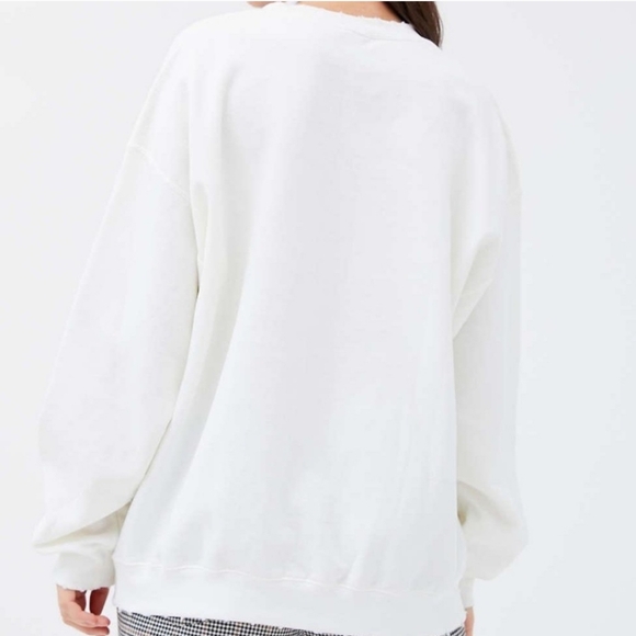 Rolling Stones Multi International Lips White Crewneck Sweatshirt - Picture 5 of 10